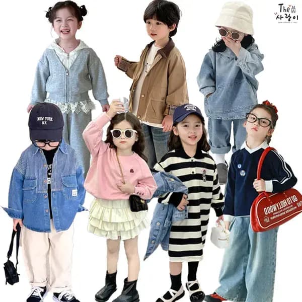 더사랑 가을 상하복 청바지 티셔츠 외 다양 4370원~