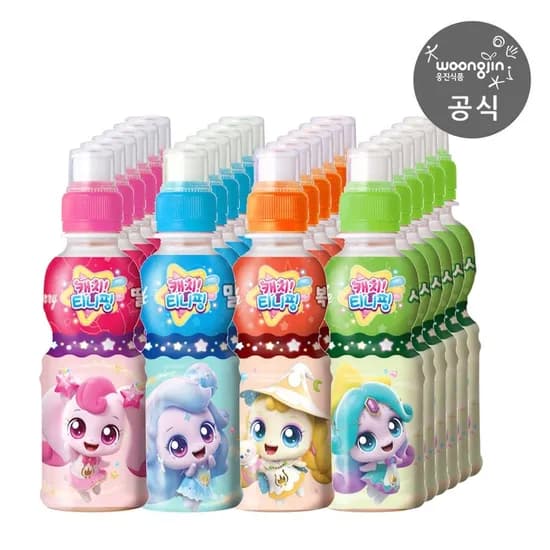 캐치티니핑 어린이 음료 4종 200ml 24페트