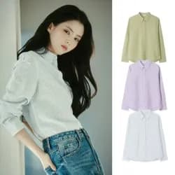 지오다노 코튼린넨셔츠