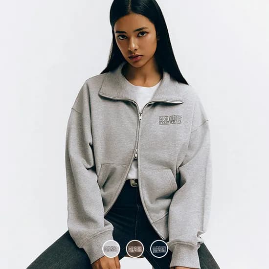 지오다노 집업 가디건