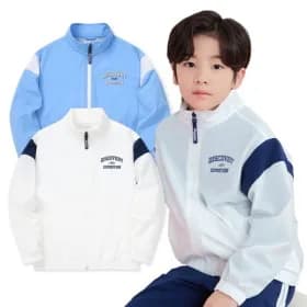 디스커버리키즈 바시티 경량 바람막이