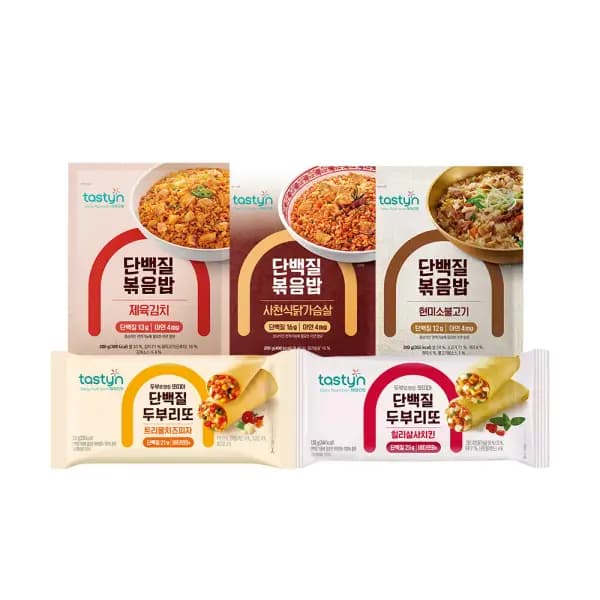 종근당건강 테이스틴 두부리또 볶음밥 외 다양