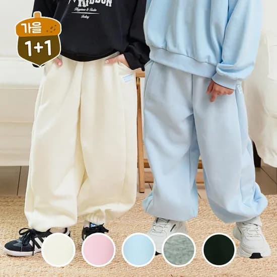 베베쥬 어게인조거팬츠 1+1