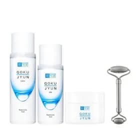 하다라보 고쿠쥰 3종 로션170ml 밀크140ml 크림50g 페이스롤러