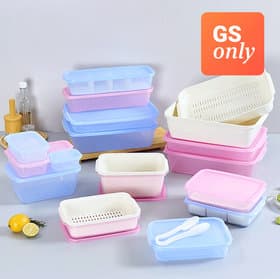 이지앤프리 싱싱프레시 신선 냉장 반찬용기 5종 6P 세트