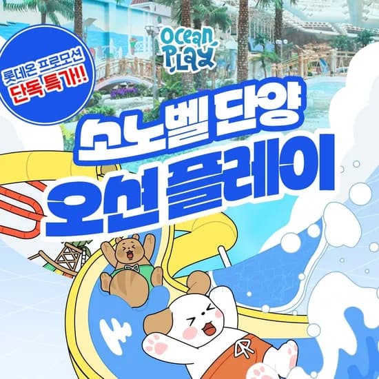 소노벨 단양 오션플레이 1인 종일권