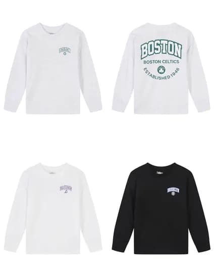 NBA 등판 그래픽 맨투맨 티셔츠