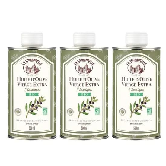 라투랑겔 엑스트라버진 클래식 유기농 올리브오일 500ml 3병