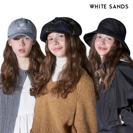 화이트샌즈 포시즌 데일리숏 버킷햇 6컬러