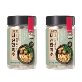 국내산 자연재료 코인 육수 65정 2병