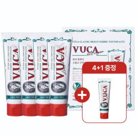 뷰카 아쿠아민트 고불소 치약 4+1개