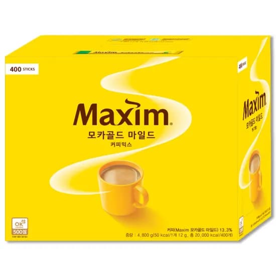 맥심 모카골드 마일드 커피믹스 400T