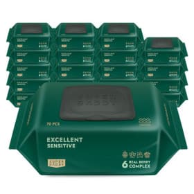 슈퍼대디 엑설런트 물티슈 70매 20팩