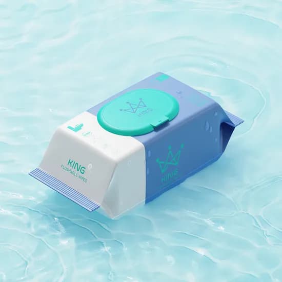 킹 비데물티슈 82매 대용량 10팩