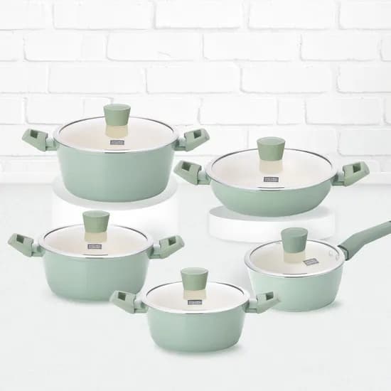 키친플라워 쿠킨 그린애플 인덕션 냄비 5종 중 2종 골라담기