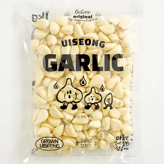 마늘귀신 의성 깐마늘 1kg