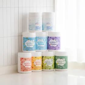 아가드 구름목욕시간 유아입욕제 버블바스 500g 7종 택1