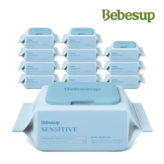 베베숲 센시티브 휴대용 물티슈 20매 12팩