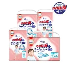 군기저귀 플러스 소프트터치 팬티/밴드 3팩