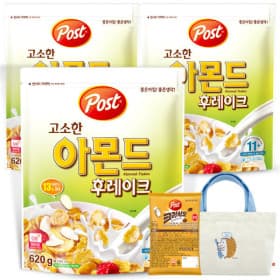 포스트 아몬드 후레이크 620g x 3팩 + 랜덤 증정 2개