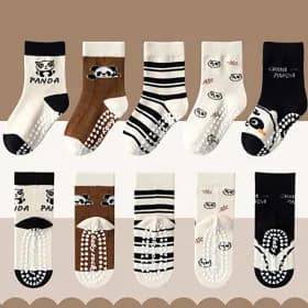 어린이 아동양말 미끄럼방지 양말 5족세트
