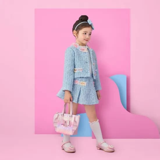 프렌치캣 리본 트렌치 트위드 4종