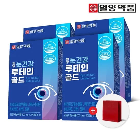 일양약품 눈건강 루테인 지아잔틴 30캡슐 3박스 3개월분
