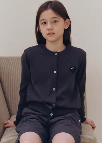벤몬걸 가디건 차콜 6T 2개