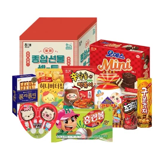 해태 어린이 간식선물세트 9종