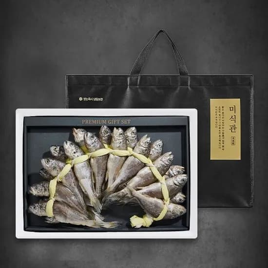 영광법성포 참굴비 장대세트 20미 1.4kg 18-20cm 선물용 가방