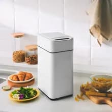 바이홈 밀리 무소음 페달 양문형 센서 휴지통 27,820원