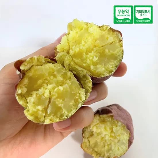 무농약 밤고구마 진율미 특상 중상 3kg 5kg 10kg