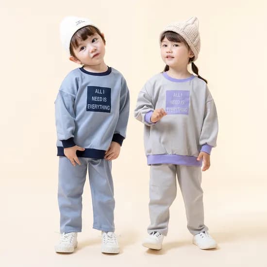 키즈꼬모 에브리 상하복세트