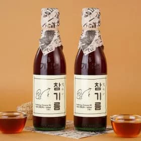 달방아 통깨 100% 옛날 방식 참기름 350ml