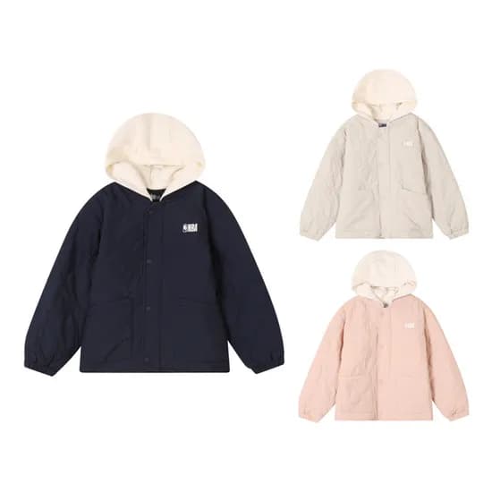 NBA키즈 후드 탈착 패딩점퍼