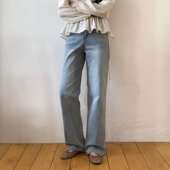 직잭팟 투게더 워싱 세미와이드 데님 27,980원