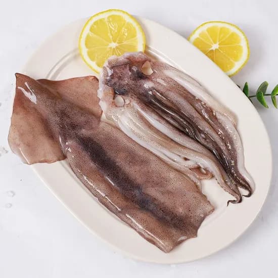 자연산 손질오징어 통오징어 2미 220g 5팩 총 10미
