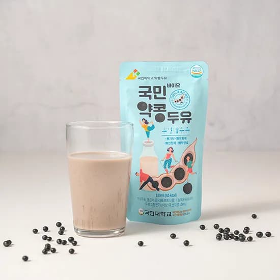 국민바이오 국산검은콩 약콩두유 180ml 40팩