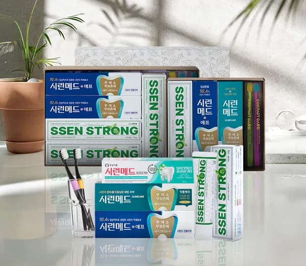 부광약품 시린메드 에프 치약 125g×6개+치약 본품 2개 증정