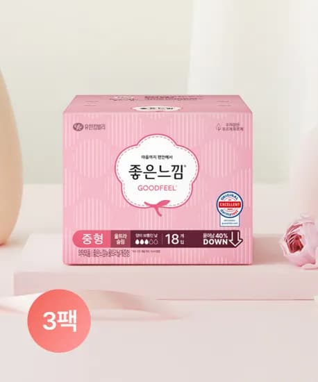좋은느낌 오리지널 울트라슬림 소/중/대 x3팩 8,330원
