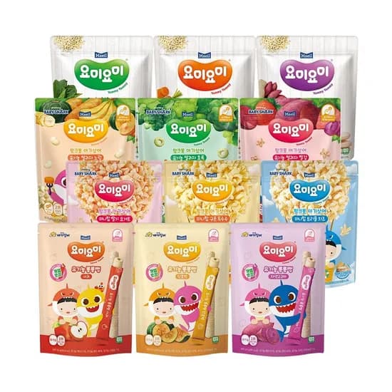 매일 요미 롱롱뻥 쌀떡뻥 쌀과자 미니팝 12종 2+2 (총 4개) 골라담기