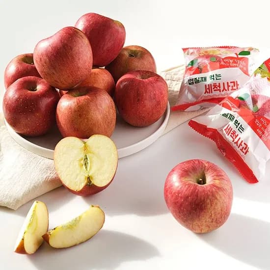 햇 홍로 세척 사과 4kg