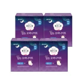 좋은느낌 오리지널 입는 오버나이트 4팩+4매 17,980원
