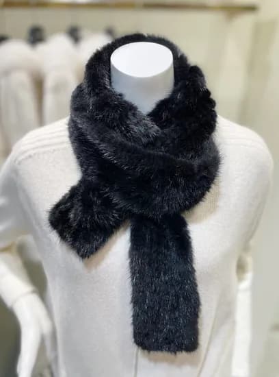 예본모피 밍크 기본 머플러
