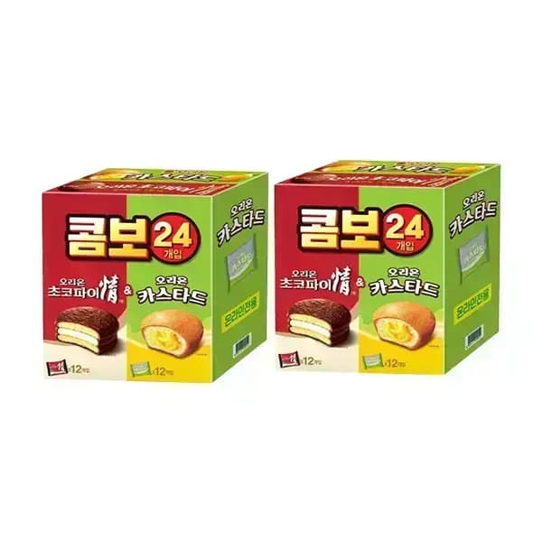 초코파이 카스타드 24개입 2개