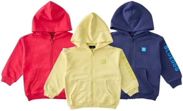 블루독 에센셜 후드집업점퍼