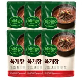 비비고 육개장 6개