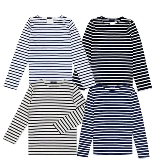 세인트제임스 밍콰이어 모던 스트라이프 티셔츠