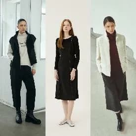 보니스팍스 허리 스트링 후드 롱 점퍼