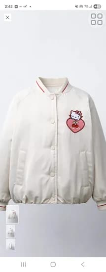 헬로키티 봄버 제킷